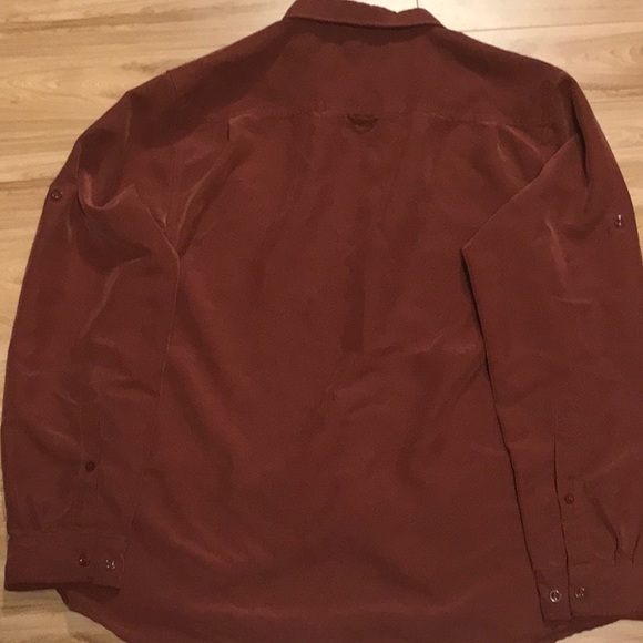 North Face long sleeve button down shirt - Picture 6 of 9